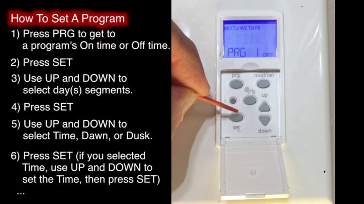 defiant timer instructions