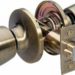What is a keyed entry door knob?
