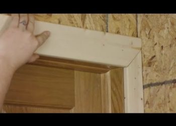 How do you do door casing?