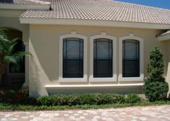 How do you stucco foam trim?