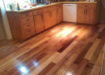 pallet wood floor