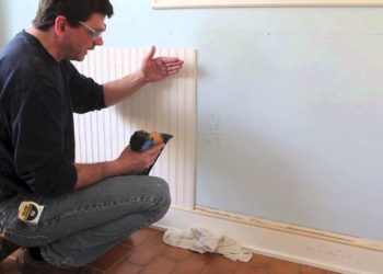 How do you install decorative panels?