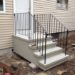 how to install precast concrete steps