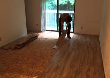 can i put hardwood floor over carpet
