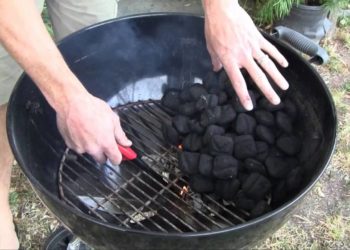 how to start a bbq fire with charcoal