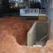 basement walkout stair drainage
