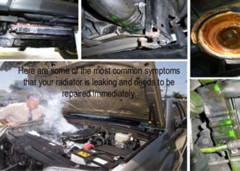 signs of radiator leak