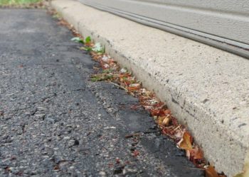 How do you fix a sinking driveway?