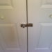 Is there a way to lock sliding closet doors?