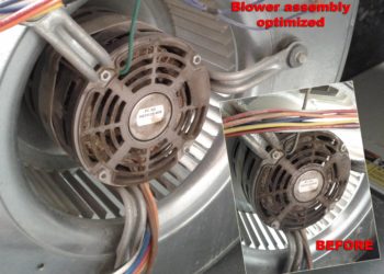 Can you oil a furnace blower motor?