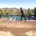 power wash concrete pool deck