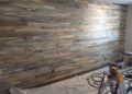 1x4 wood wall