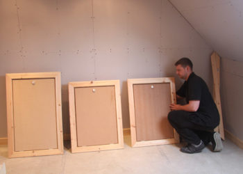 What is the standard size of a loft hatch?