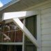 diy awning wood