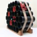 How do you make a PVC wine rack?