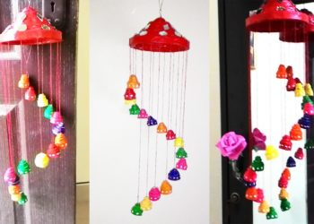 how to make a wind chime with household items