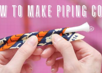 how to make piping cord for cushions