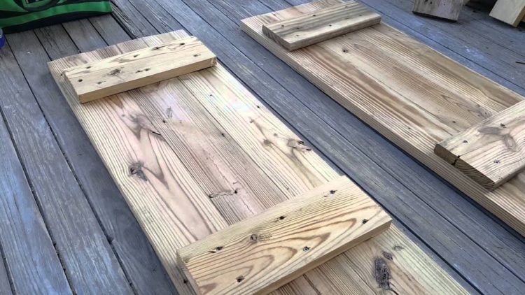 how to make window shutters