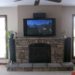 tv over gas fireplace insert