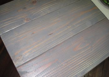 how to stain wood grey