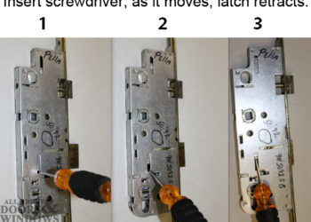 multipoint lock stuck closed