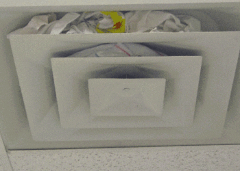 how to close square ceiling vents