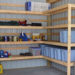 metal shed organization