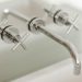 How do you clean polished nickel hardware?