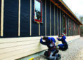 how to installing vinyl siding on uneven walls