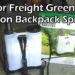 How do you assemble a Greenwood backpack sprayer?