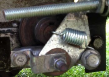 parking brake stuck on craftsman lawn tractor