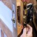 How do you remove a cylinder lock?