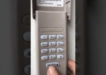 how to reset chamberlain garage keypad