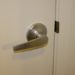 how to remove a lever door handle without screws