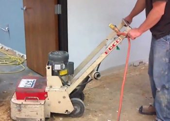 how to remove carpet from concrete