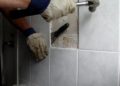 how to remove bathroom tiles without breaking