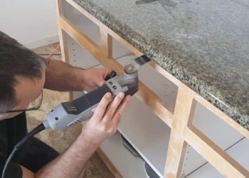 remove wax from granite countertops