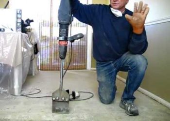 what is the easiest way to remove thinset