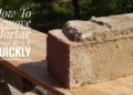 how to remove cement from bricks