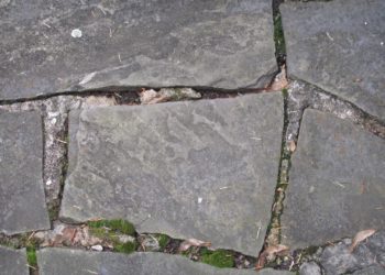 removing mortar from patio