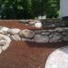 remove rock retaining wall