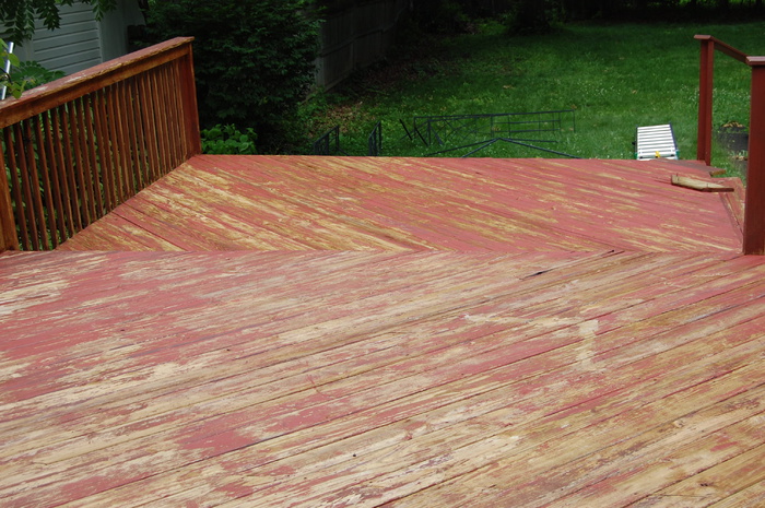 How do you remove latex paint from wood?