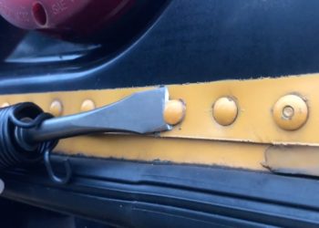 how to remove rivets