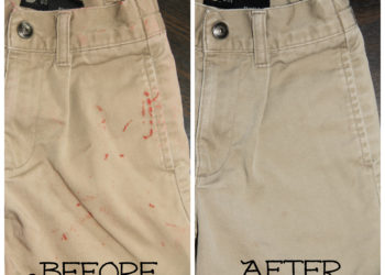 how to get oil stain out of khaki pants