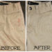 how to get oil stain out of khaki pants