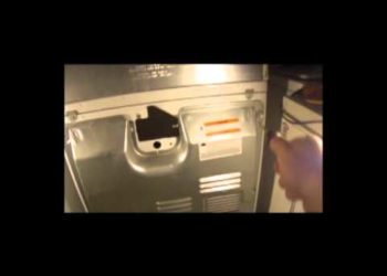 how to take the back off a dryer