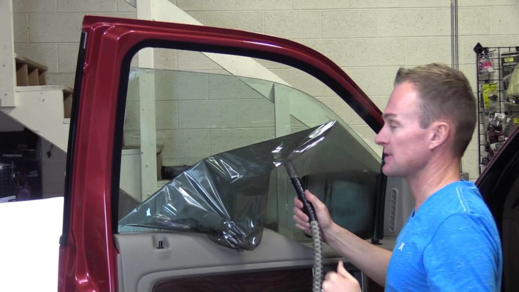 How do you remove tint from car windows?