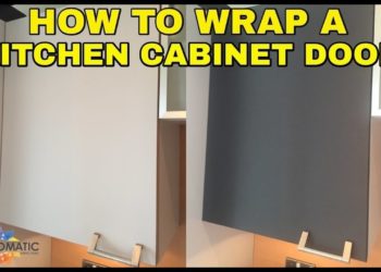 Can you vinyl wrap cabinets?