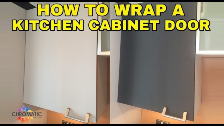 Can you vinyl wrap cabinets?