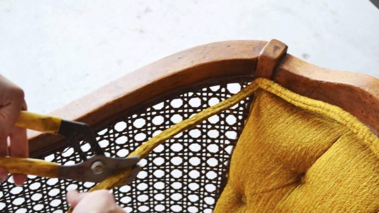 how to repair cane chair